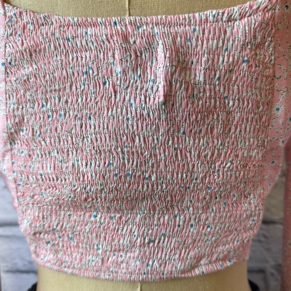 Princess Polly Pink Floral Crop Top - Picture 12 of 16